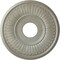Ekena Millwork Berkshire Ceiling Medallion (Fits Canopies up to 7"), 15 3/4"OD x 3 7/8"ID x 3/4"P, Flash Gold CM15BEFLS - alternate 1
